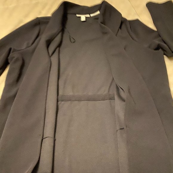 NWOT Dana Buchman Open Front Blazer- Black KOHLS - Picture 7 of 7